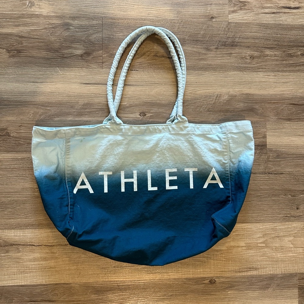 Athleta Two-Tone Tote Bag